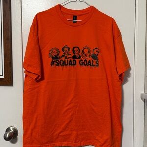 Halloween Squad Goals Shirt | Size XL | 100% Cotton | NWOT